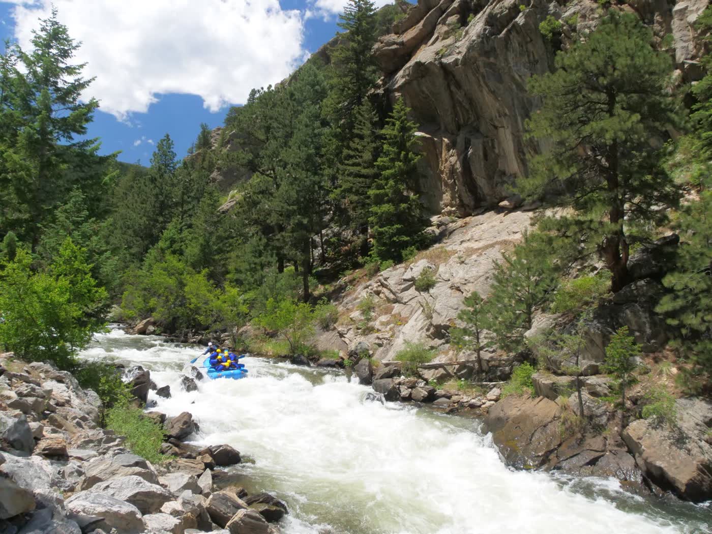 Clear Creek advanced rapids