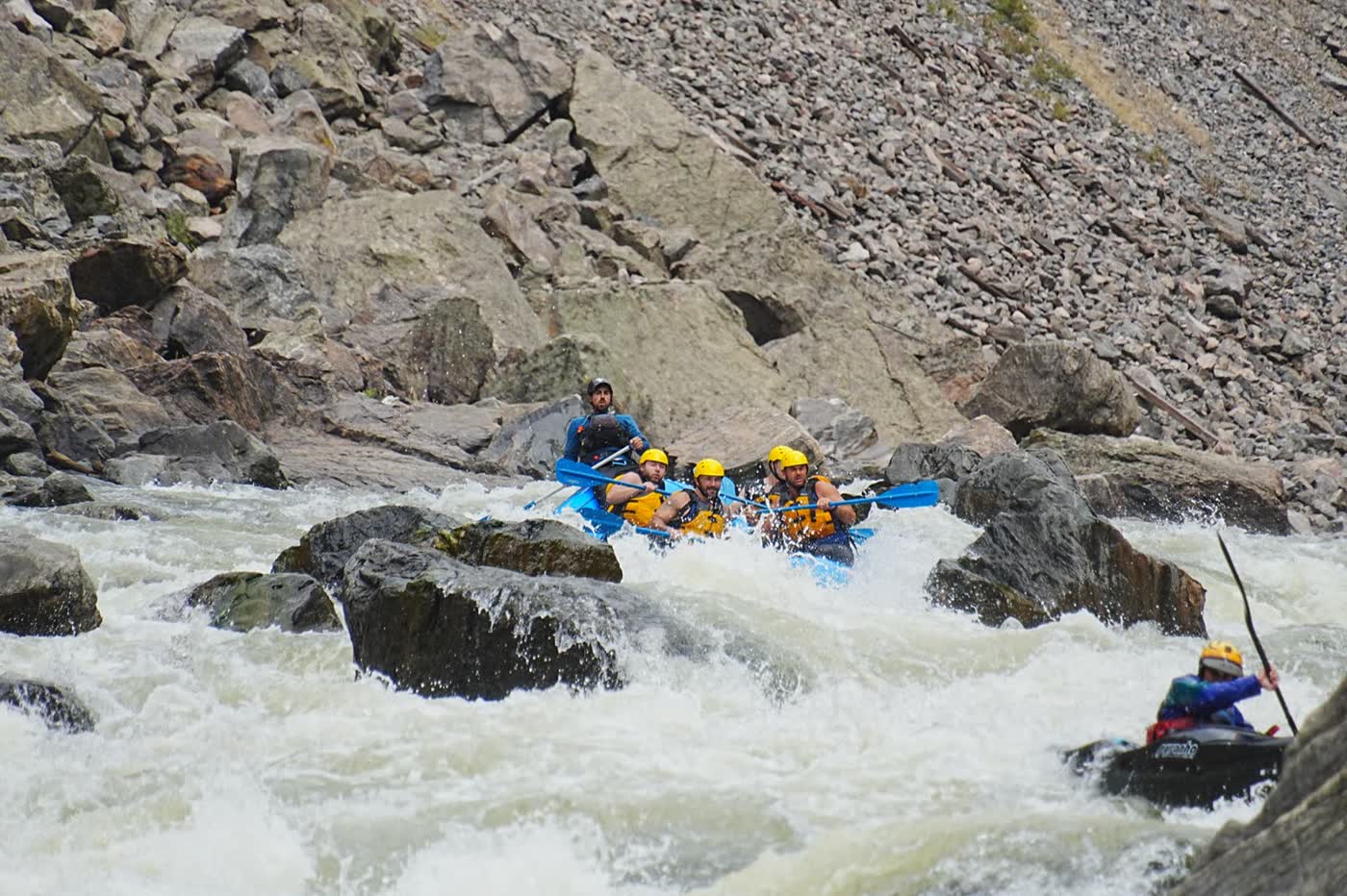 Gore Canyon rapids