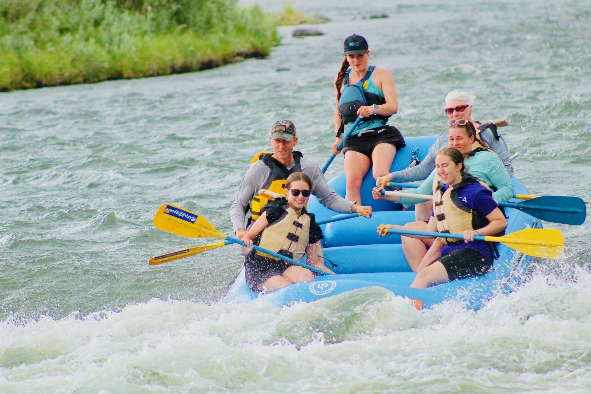 Upper Colorado River rafting playwave