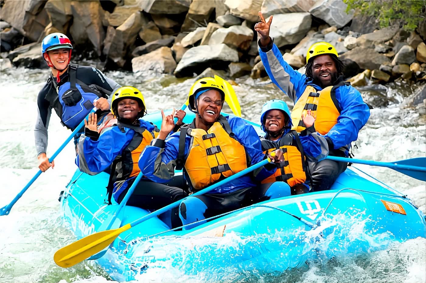 Clear Creek Beginner Rafting