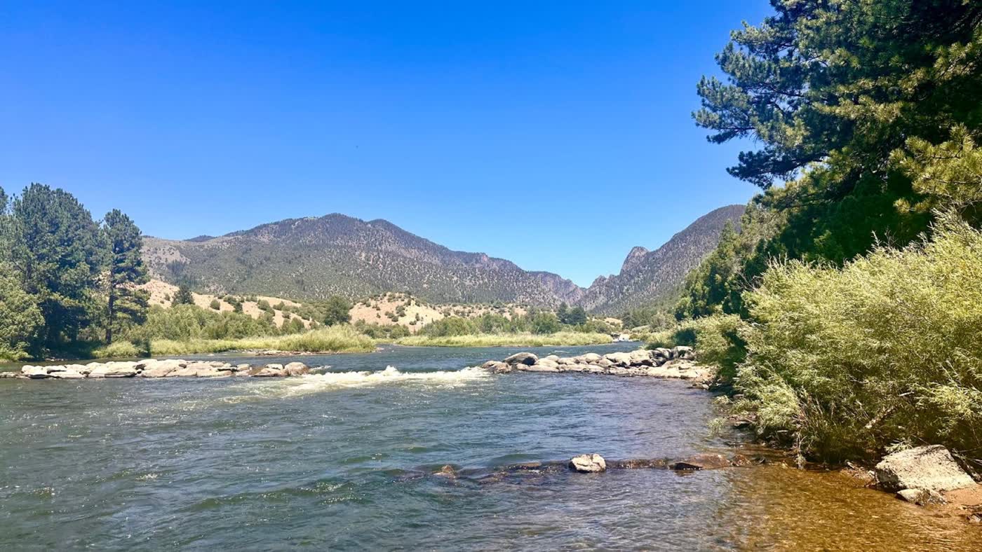 Upper Colorado River whitewater rafting family trip